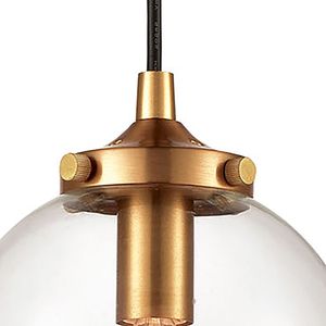Boudreaux 6'' Wide 1-Light Mini Pendant - Antique Gold 5