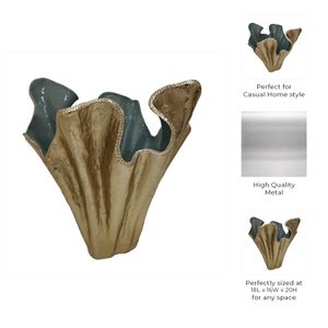 DRAYTONOAK GOLD VASE 20 (IN) 11