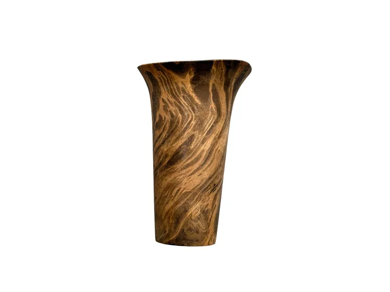 FLUTED VASE M 11.5IN 1