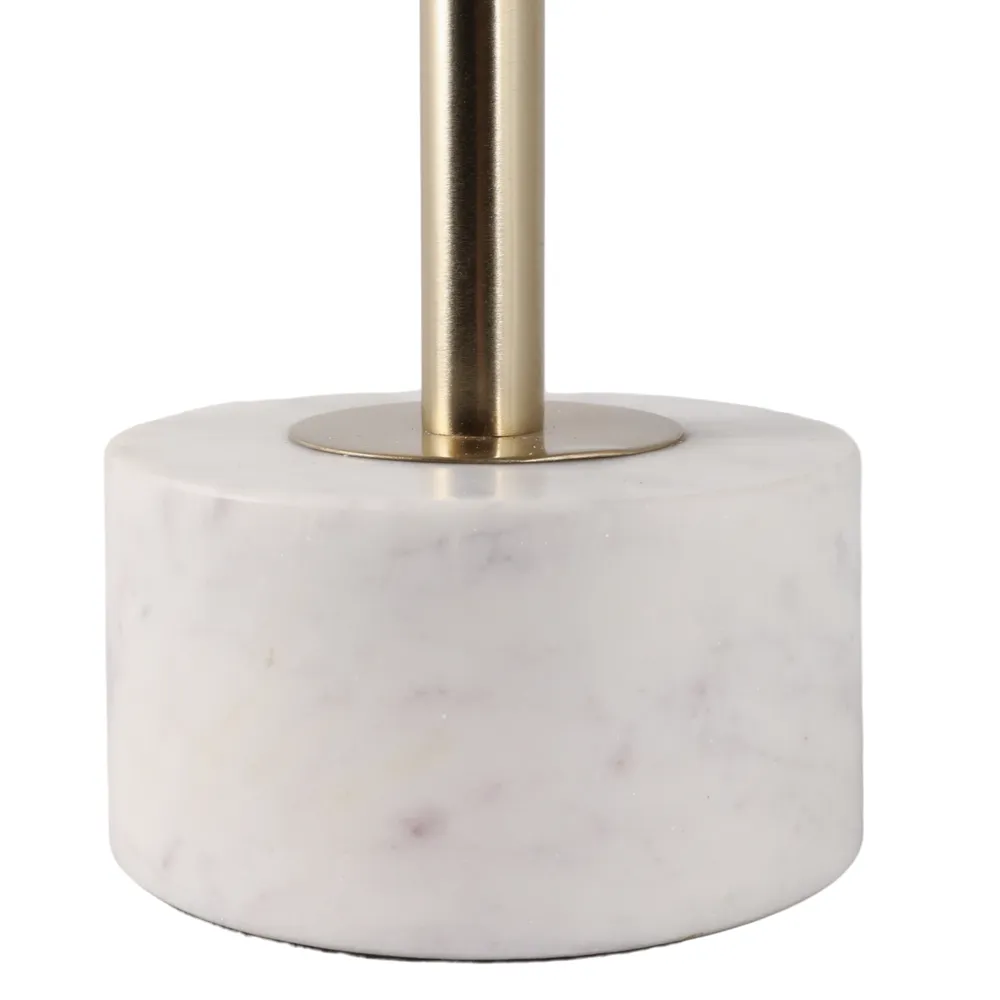 MERCERCLIFF WHITE TABLE 24 (IN)