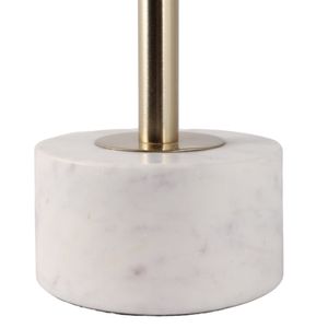 MERCERCLIFF WHITE TABLE 24 (IN) 6