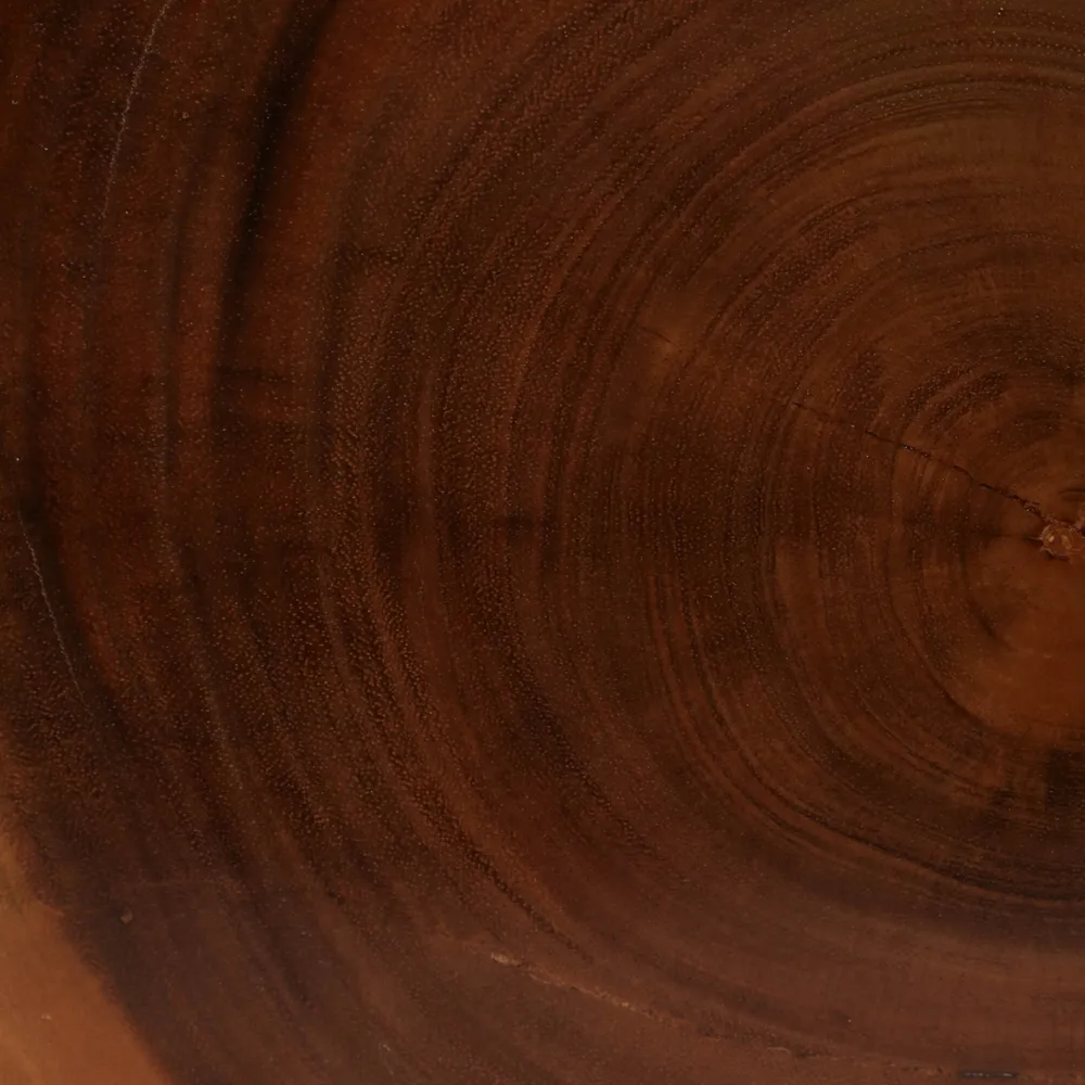 GREERCROSS BROWN TABLE 25 (IN)