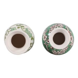 KEATONHOLM SET OF 2 GREEN CHINOISERIE 7 (IN) 9