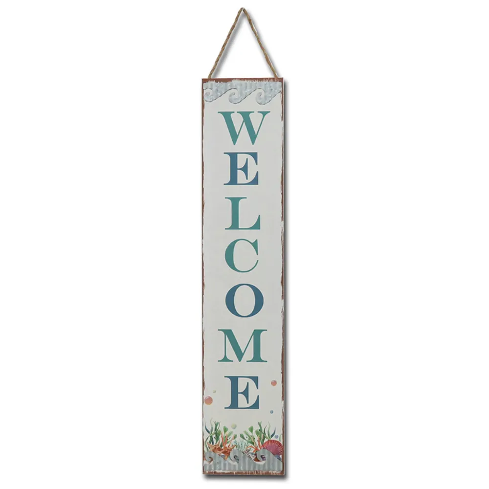 38" WELCOME  VERTICAL SIGN