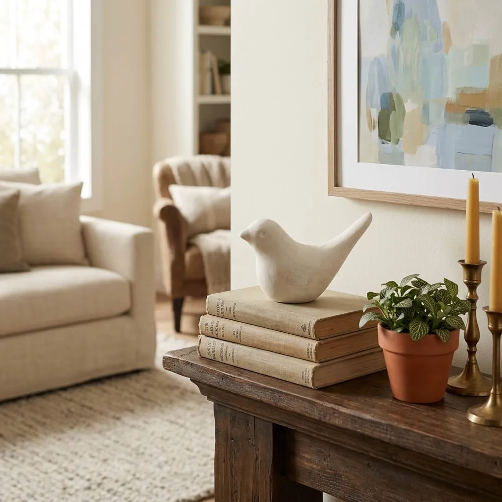 BERGENHOLM IVORY DECOR 5 (IN)