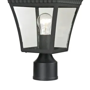 Ridgewood 15'' High 1-Light Outdoor Post Light - Matte Textured Black 3