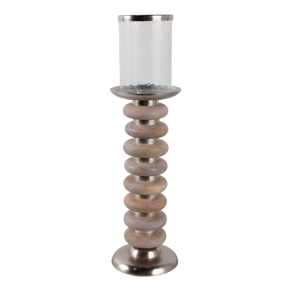 CULLENLAND TAN CANDLE HOLDER 20 (IN)
