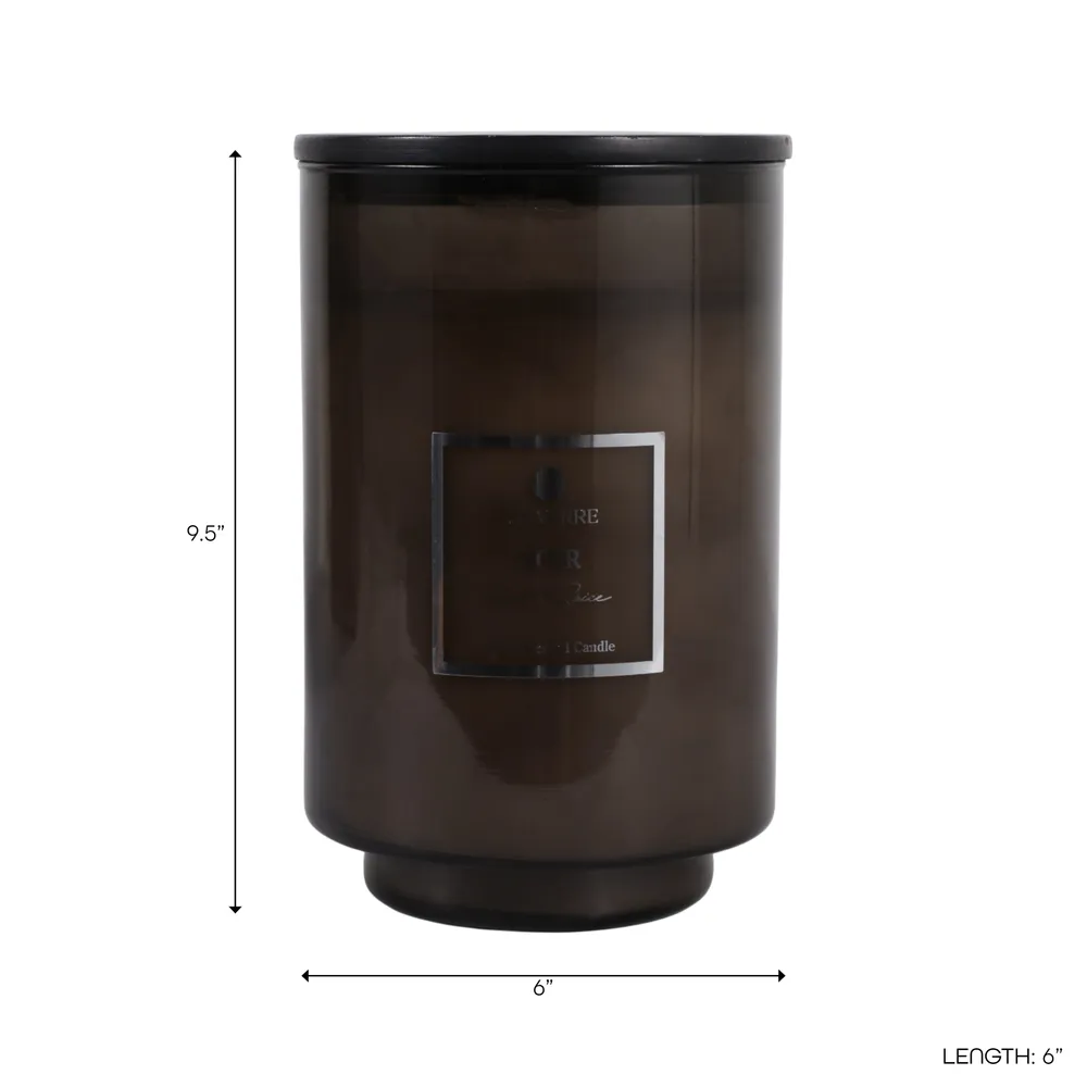 NATECLIFF NOIR OUD AND TOBACCO CANDLE 10 (IN)