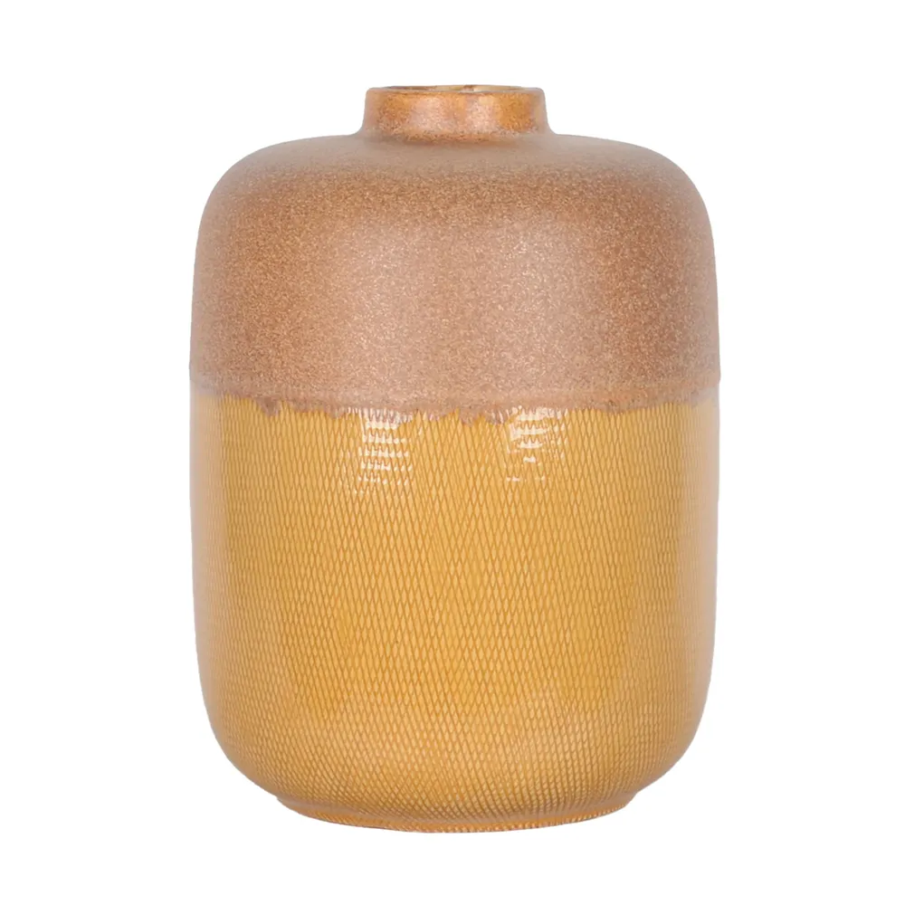 HERMONVALE YELLOW VASE 14 (IN)