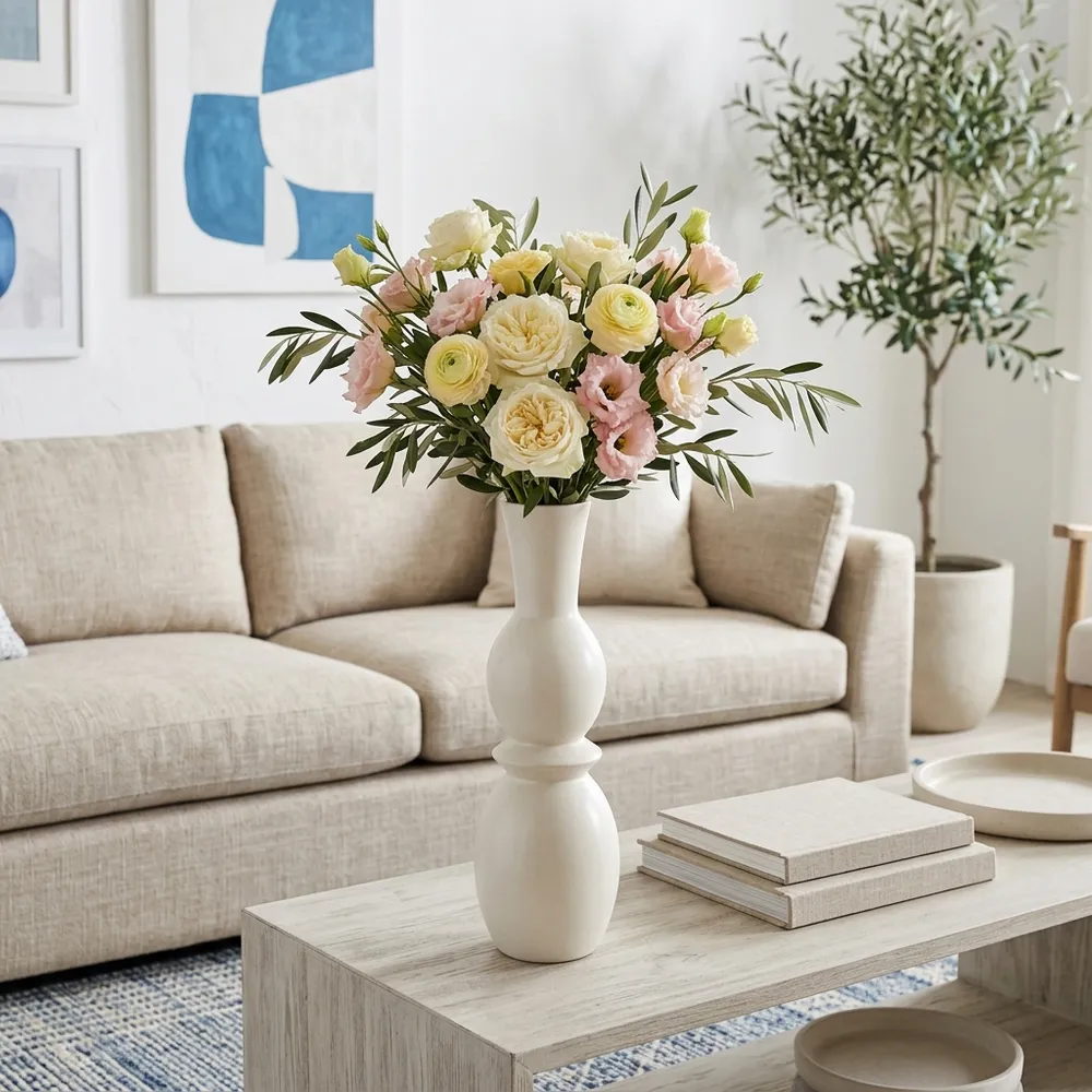 KAYECROSS IVORY VASE 24 (IN)