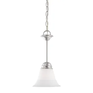Bella 7.25'' Wide 1-Light Mini Pendant - Brushed Nickel 1