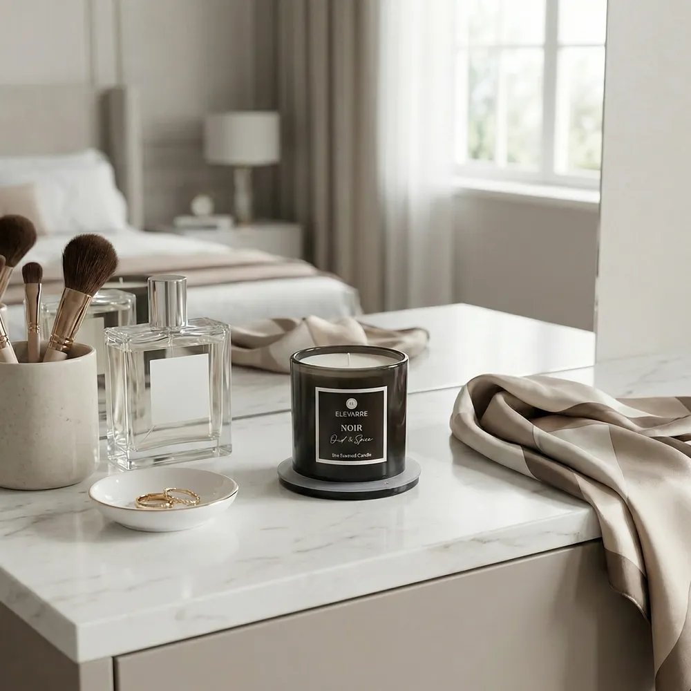 HEMMINGWORTH NOIR OUD AND TOBACCO CANDLE 5 (IN)
