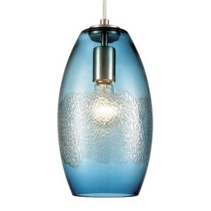 Ebbtide 6'' Wide 1-Light Mini Pendant - Satin Nickel 3