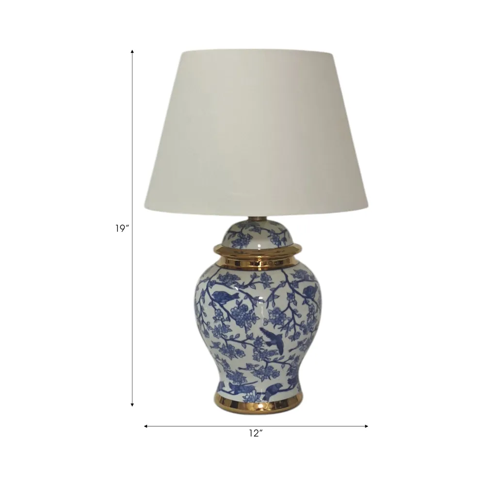 SPENCERPORT BLUE LAMP 19 (IN)