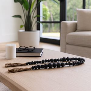 DUNEFORD BLACK BEAD 2 (IN) 11