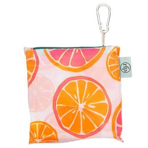 Citrus Red blu Reusable Shopping Bag 4