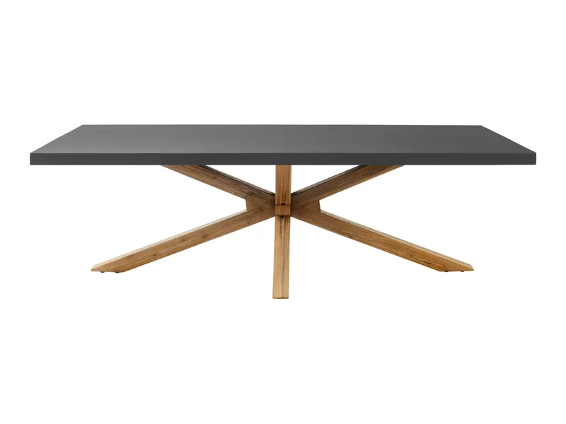 Suan Rectangular Dining Table Gray 4