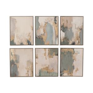 BRADENHAVEN SET OF 6 TAN ART 20 (IN) 1