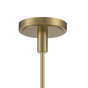 Izel 12'' Wide 1-Light Pendant - Antique Brass 3