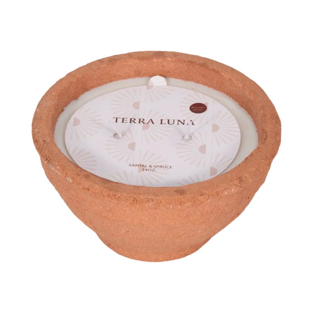 JANEDALE SANTAL & SPRUCE CANDLE 4 (IN)