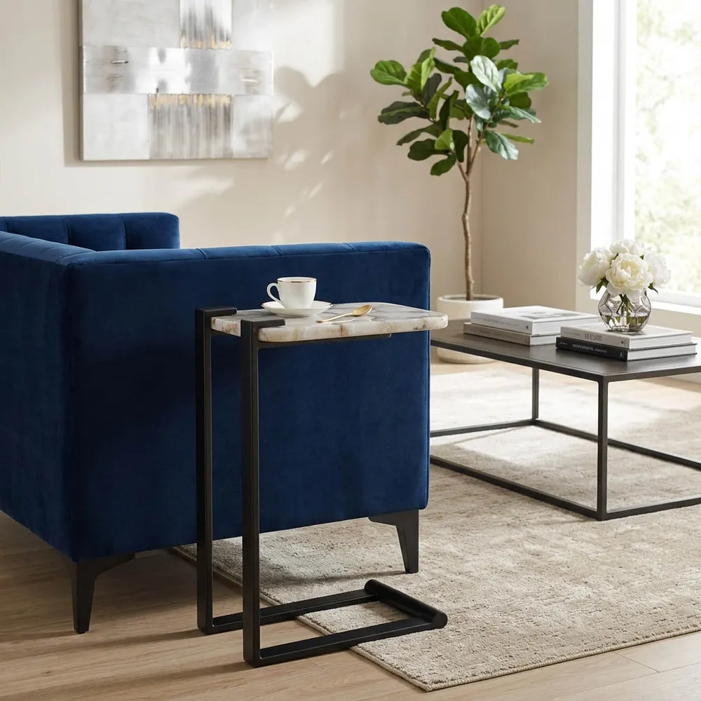 ARMONWIND WHITE TABLE 24 (IN)