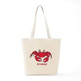 REPEAT CRAB CANVAS TOTE - ASST 1