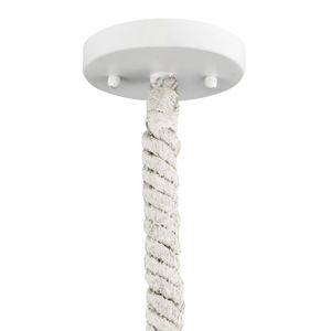 Air Loom 16.5'' Wide 1-Light Pendant - White 5
