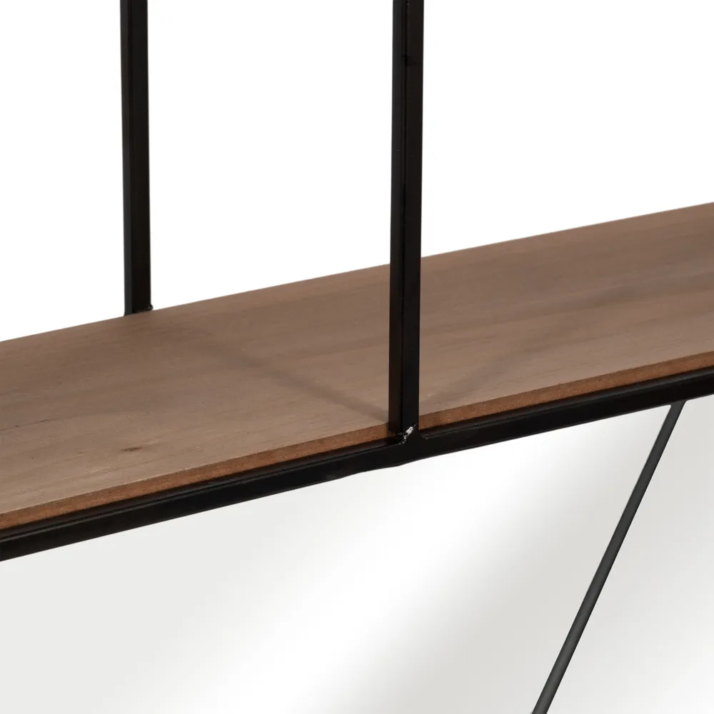 GARFIELDLEY BROWN WALL SHELF 24 (IN)