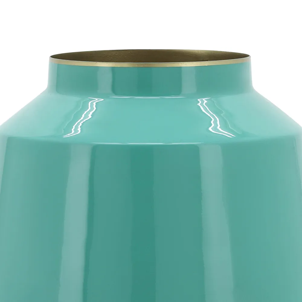 HELENAGROVE GREEN VASE 12 (IN)