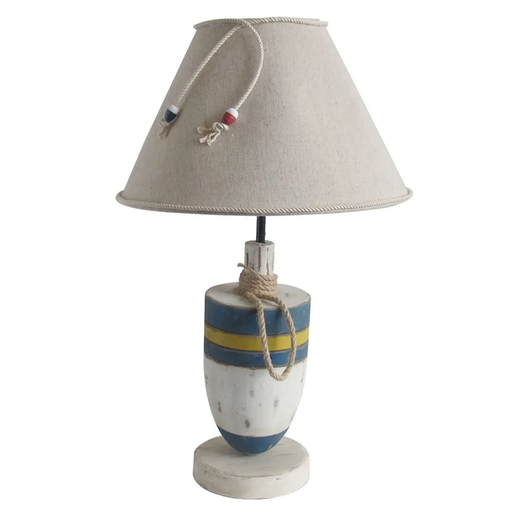 18.75" STRIPED BUOY TABLE LAMP