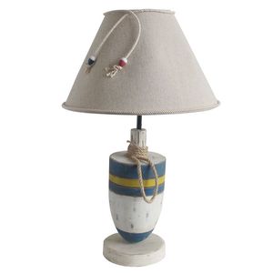 18.75" STRIPED BUOY TABLE LAMP 1