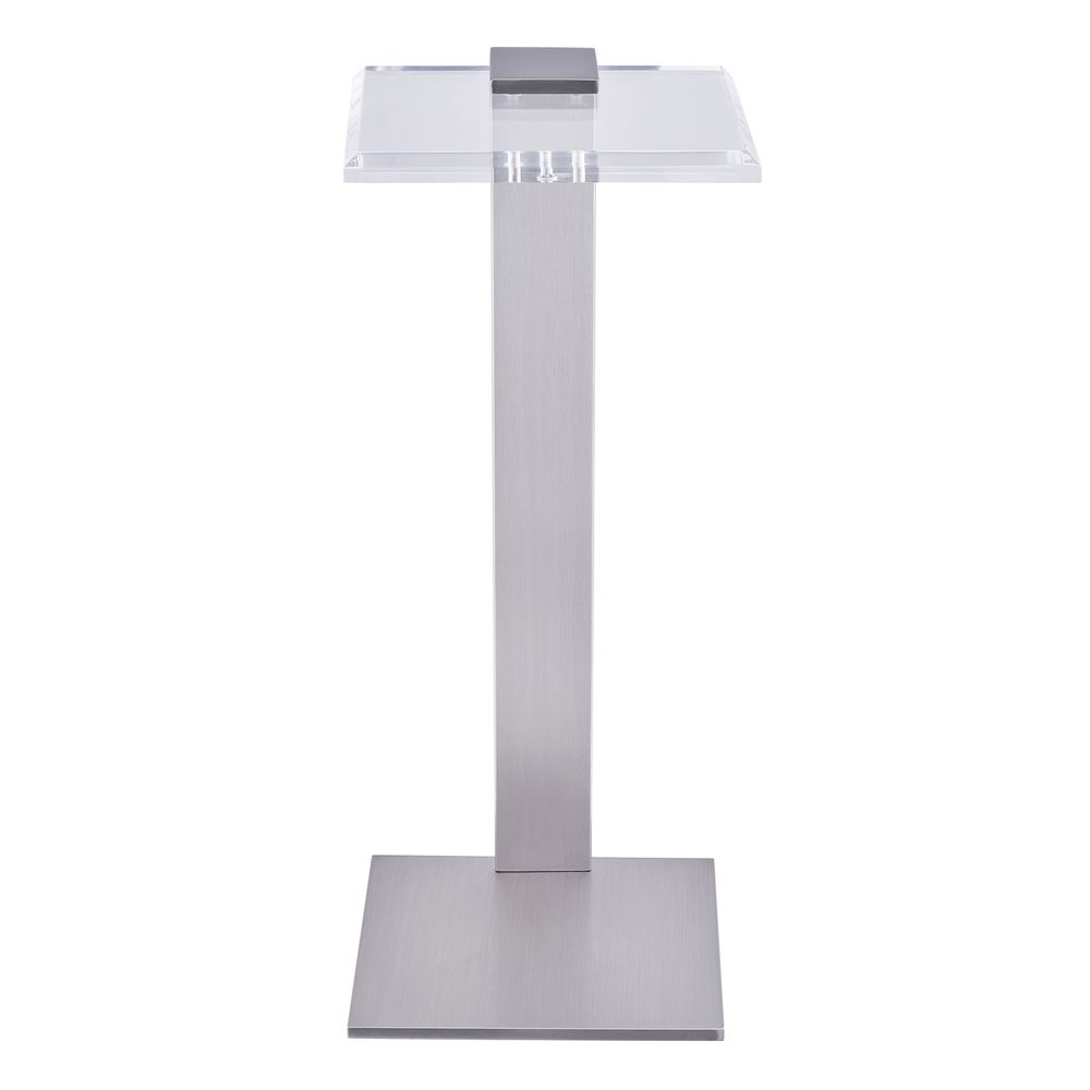 CARTERWAY CLEAR TABLE 24 (IN)