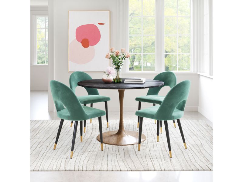 Menlo Dining Chair Green 10
