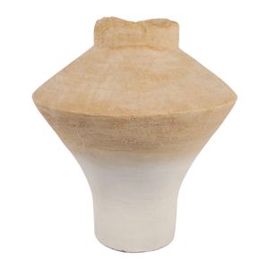 ELDERSHAW WHITE VASE 18 (IN) 6