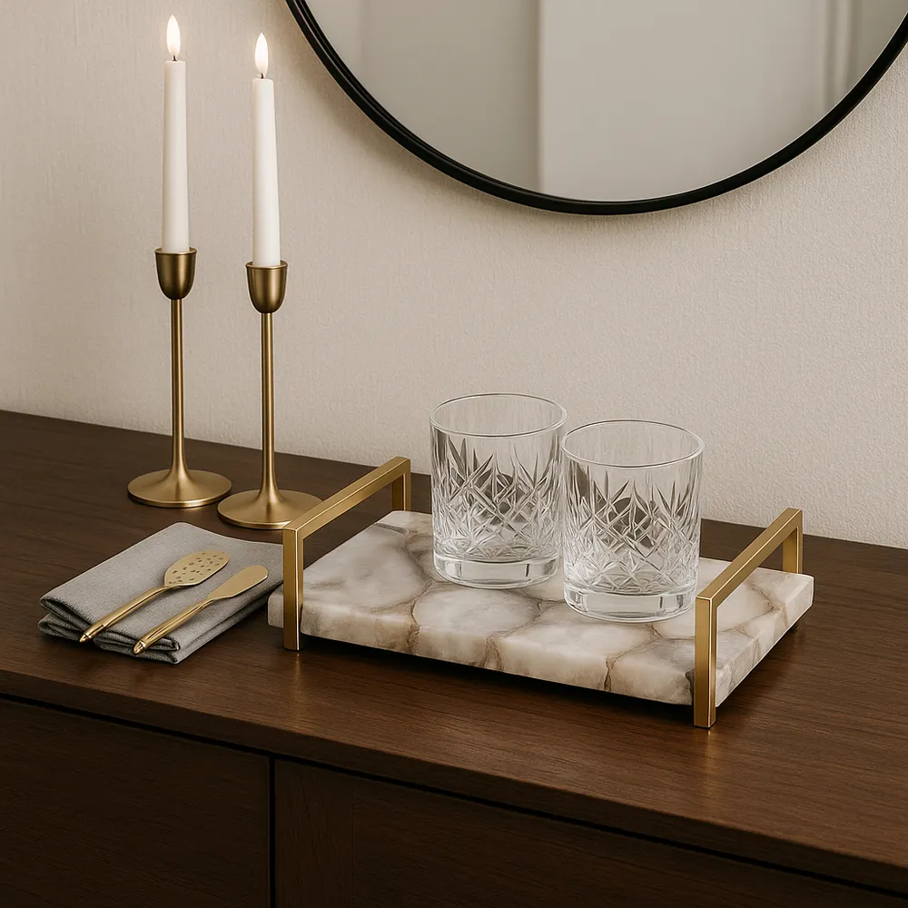 HERMONBROOK IVORY TRAY 3 (IN)