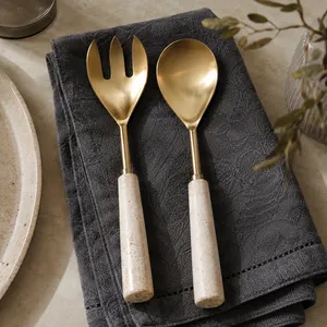 ARMONBURN SET OF 2 TAN SERVEWARE 1 (IN) 2