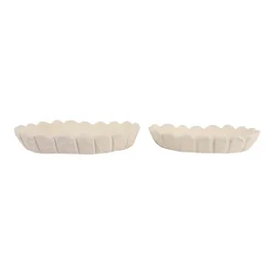 HARKENRIDGE SET OF 2 IVORY BOWLS 3 (IN) 1