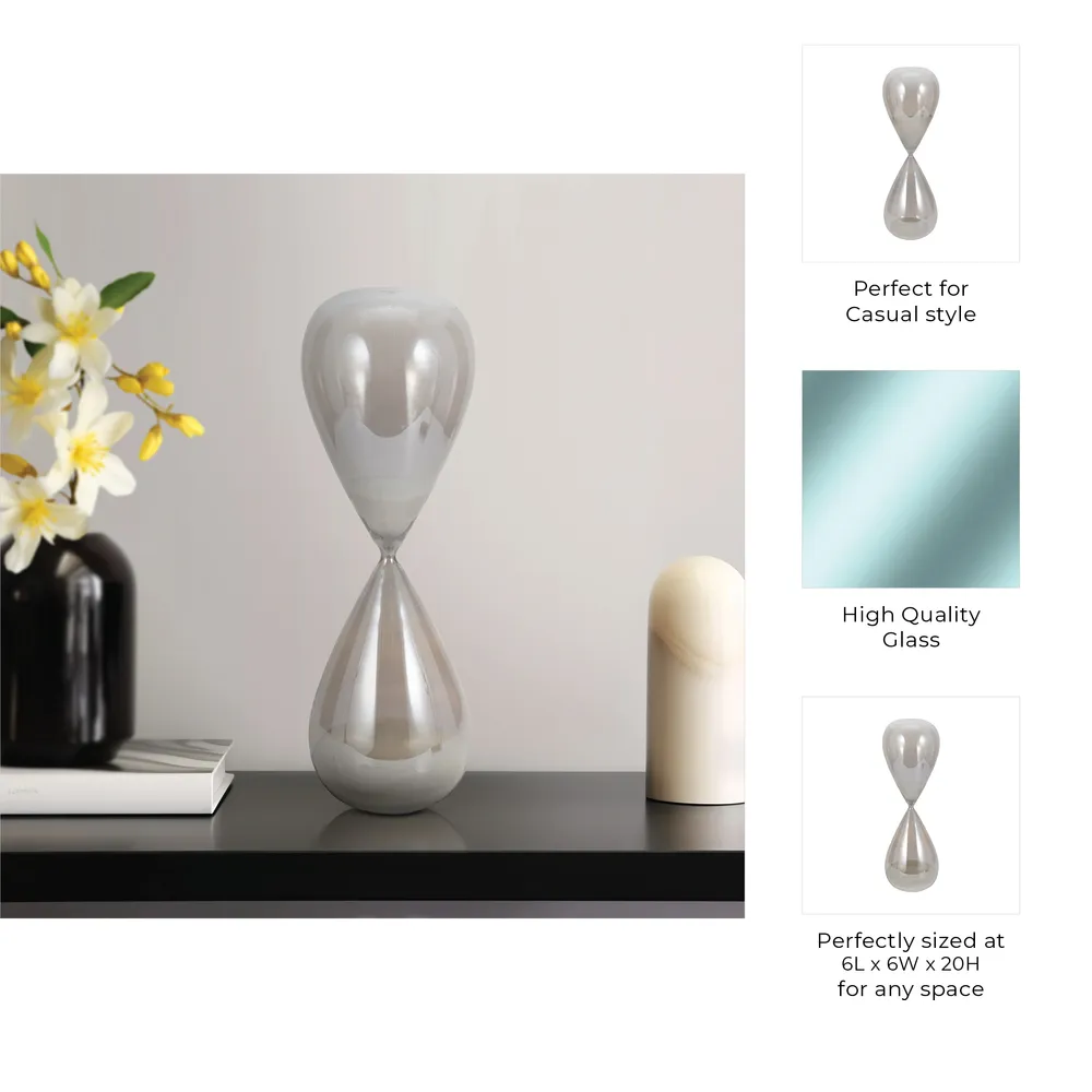 JULIANOAK GRAY HOURGLASS 20 (IN)