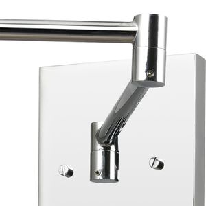 Luca 9'' High 1-Light Sconce - Polished Chrome 3