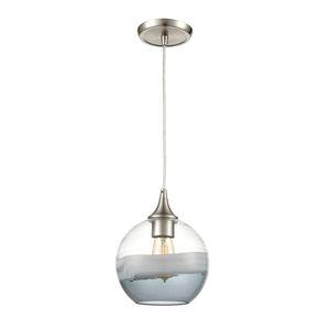 Sutter Creek 8'' Wide 1-Light Mini Pendant - Satin Nickel 2