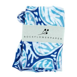 Coral Garden blu Reusable Shopping Bag 5
