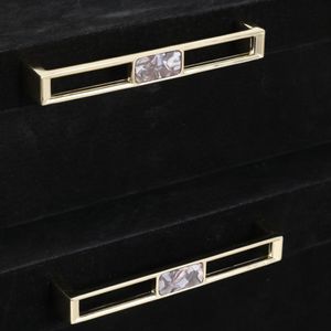 GRANLEYBURN SET OF 2 BLACK BOXES 6 (IN) 7