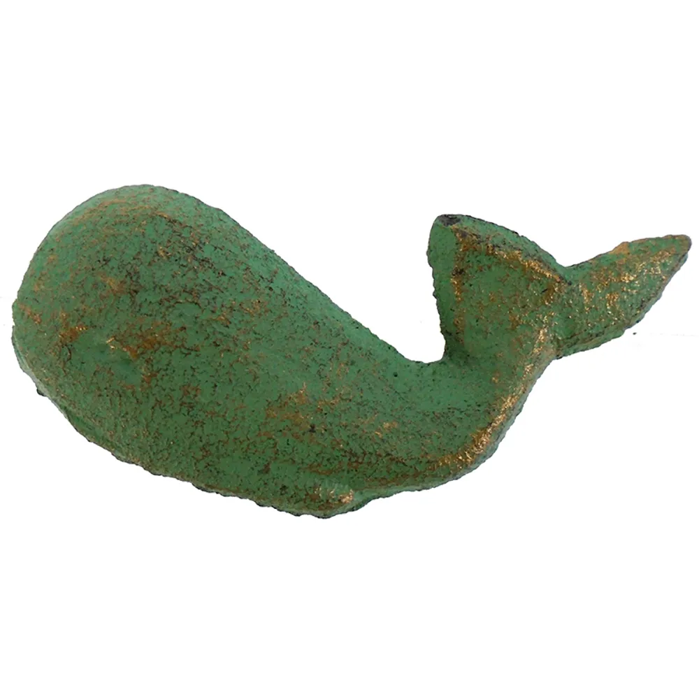 2-1/2" C/I WHALE DRAWER PULL/VERDIGRIS
