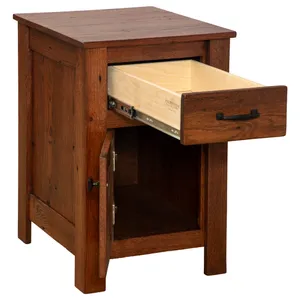 Heritage Oak Enclosed Nightstand 3