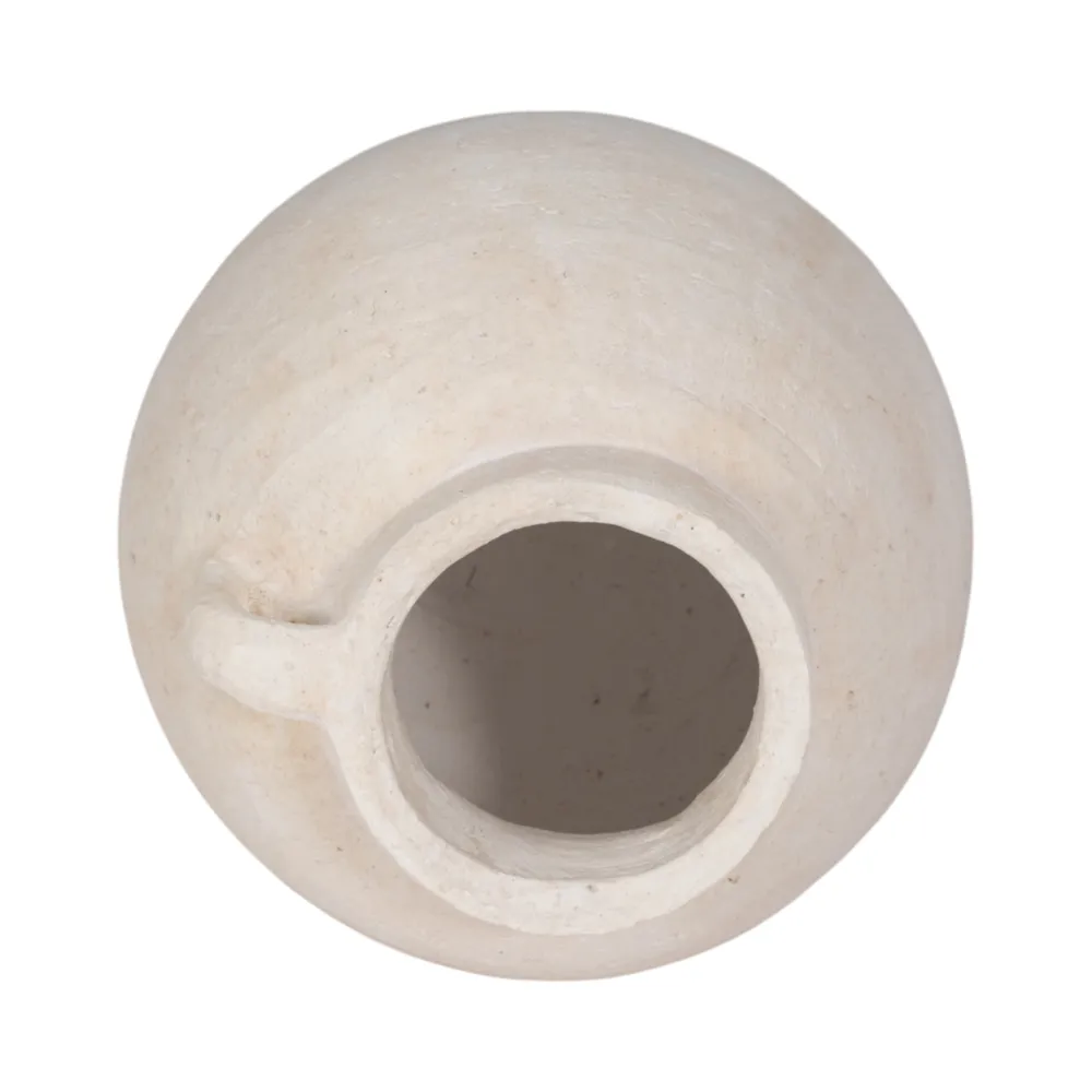CORBINFORD WHITE VASE 8 (IN)
