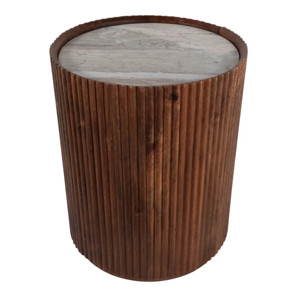 PRESTONPORT BROWN TABLE 20 (IN)