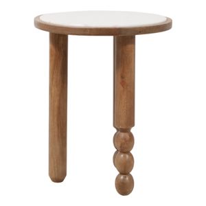 BELLWORTH WHITE TABLE 23 (IN) 4