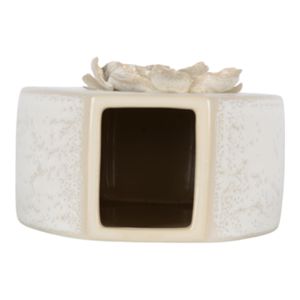 HAYESTON WHITE VASE 18 (IN) 7