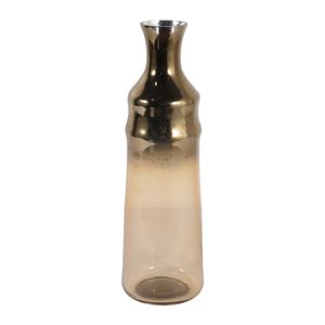 LONDONOAK BROWN GLASS VASE 20 (IN) 5