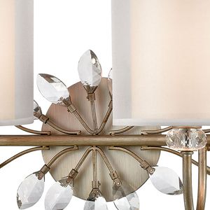 Asbury 24'' Wide 2-Light Vanity Light - Aged Silver 4